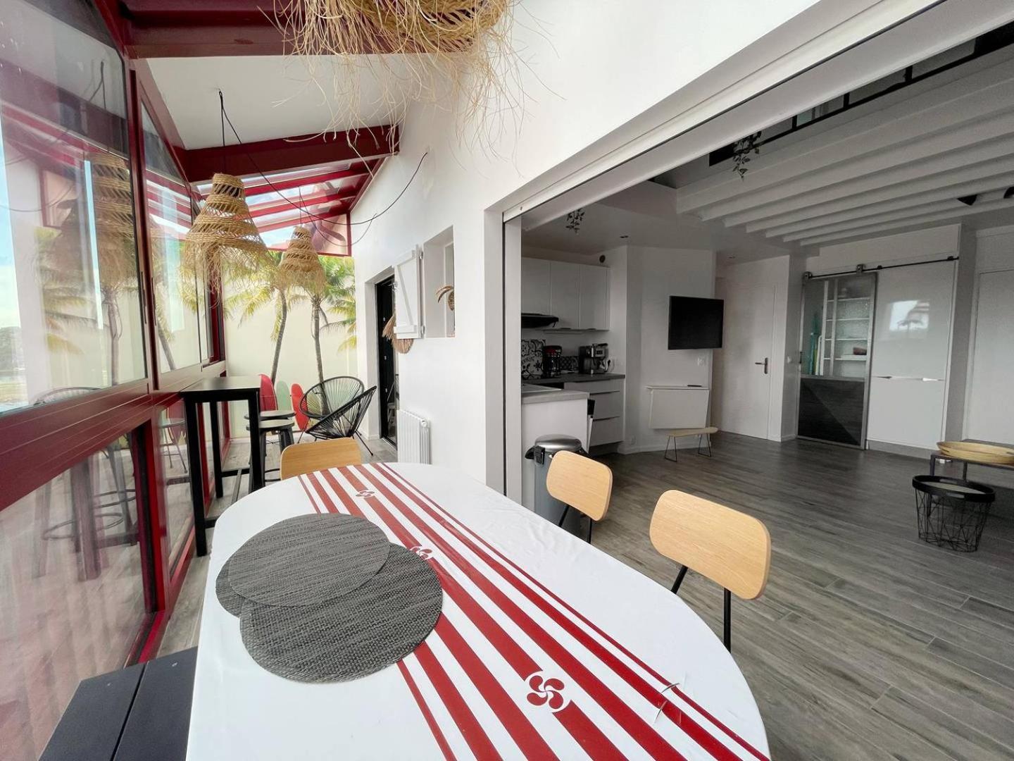 Port Sud - T3 En Duplex Avec Vue Panoramique Sur Le Port De Capbreton Apartamento Exterior foto