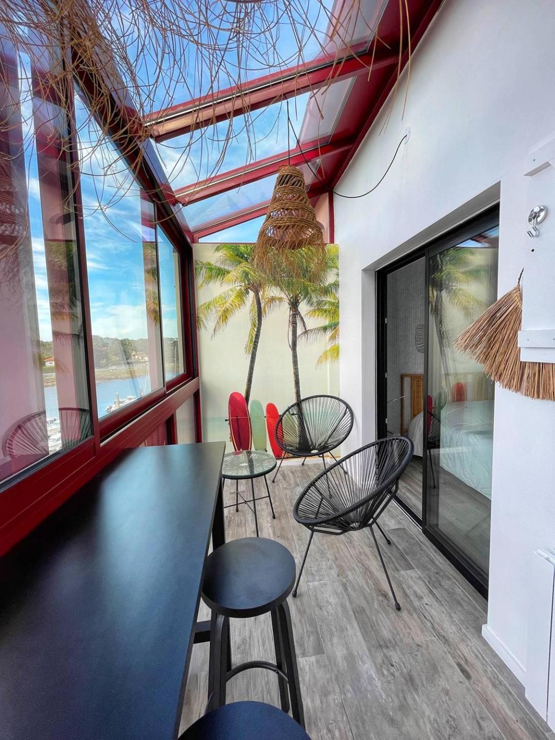 Port Sud - T3 En Duplex Avec Vue Panoramique Sur Le Port De Capbreton Apartamento Exterior foto